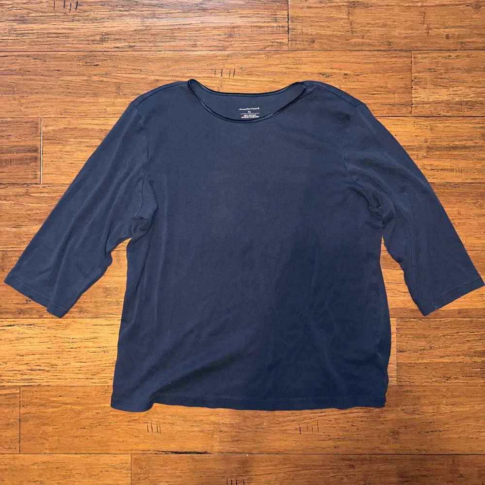 Christopher & Banks 3/4 sleeve top